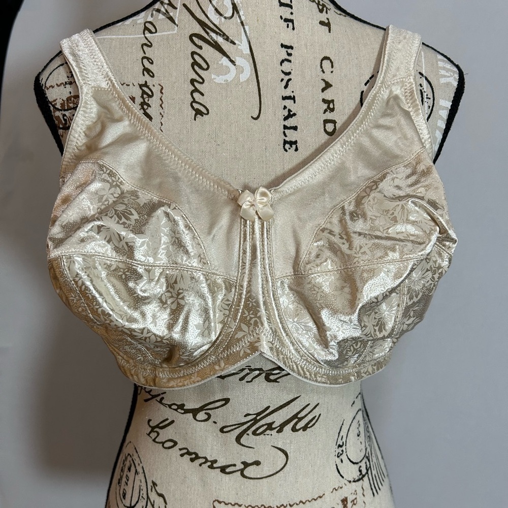 Lilyette  Cream Lace Bra